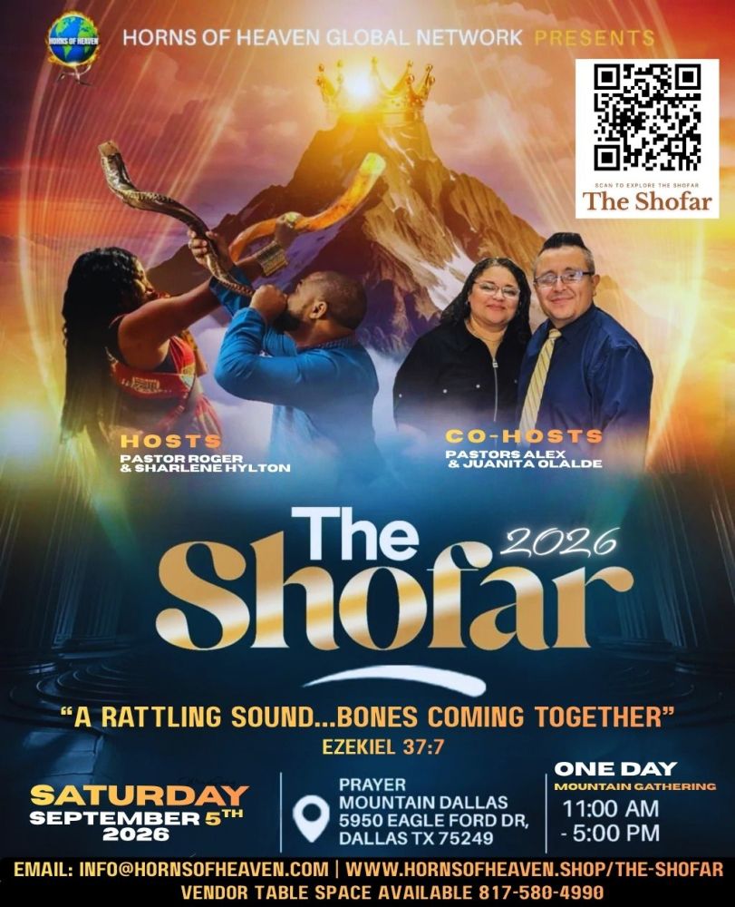 THE SHOFAR 2026 FLYER | Horns of Heaven ©